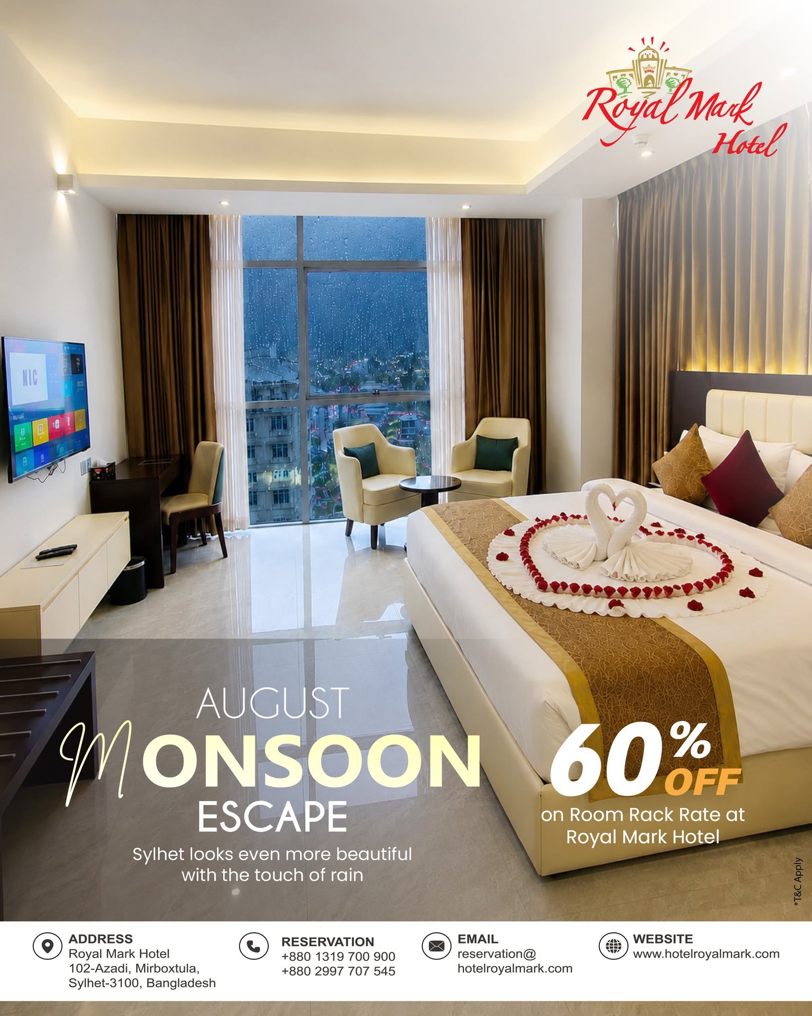 🌧️ Escape into the beauty of Sylhet this August!